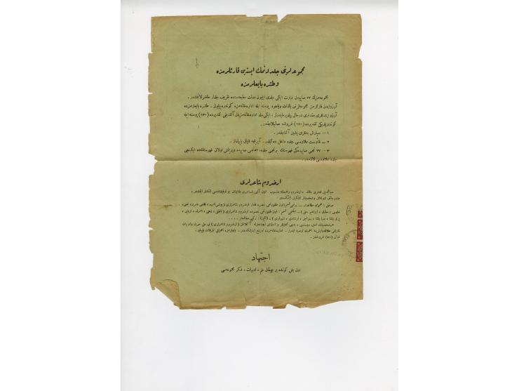 LEVANTE: 1891/1916, interessante Sammlung von Briefen und Karten, dabei auch Marine-Schiffspost, etwas unterschiedliche Erhal