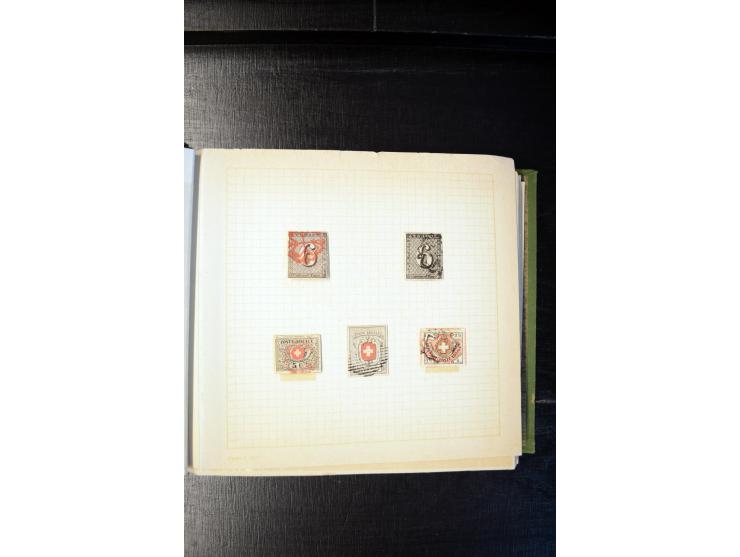 1840/1905 (ca.), sehr schöen und hochwertige fast ausnahmslos gestempelte Sammlung, dabei Belgien Mi.-Nr. 1-2, Frankreich Mi.