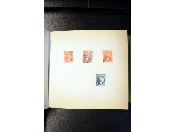 1840/1905 (ca.), sehr schöen und hochwertige fast ausnahmslos gestempelte Sammlung, dabei Belgien Mi.-Nr. 1-2, Frankreich Mi.