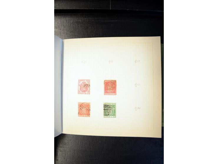 1840/1905 (ca.), sehr schöen und hochwertige fast ausnahmslos gestempelte Sammlung, dabei Belgien Mi.-Nr. 1-2, Frankreich Mi.