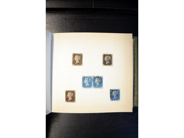 1840/1905 (ca.), sehr schöen und hochwertige fast ausnahmslos gestempelte Sammlung, dabei Belgien Mi.-Nr. 1-2, Frankreich Mi.
