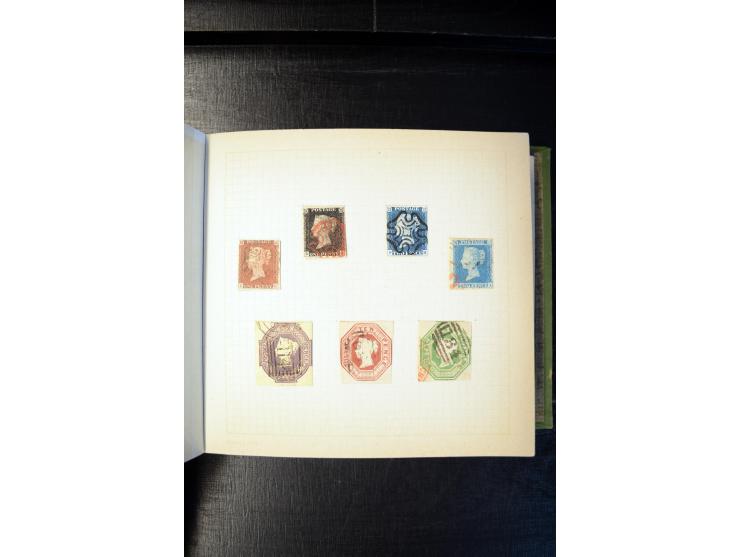 1840/1905 (ca.), sehr schöen und hochwertige fast ausnahmslos gestempelte Sammlung, dabei Belgien Mi.-Nr. 1-2, Frankreich Mi.