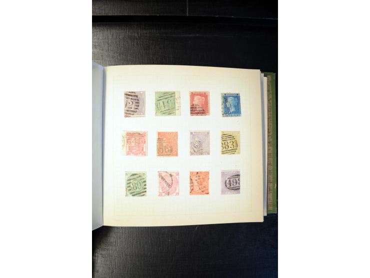 1840/1905 (ca.), sehr schöen und hochwertige fast ausnahmslos gestempelte Sammlung, dabei Belgien Mi.-Nr. 1-2, Frankreich Mi.