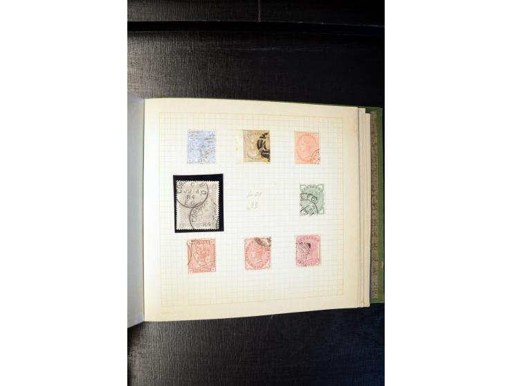 1840/1905 (ca.), sehr schöen und hochwertige fast ausnahmslos gestempelte Sammlung, dabei Belgien Mi.-Nr. 1-2, Frankreich Mi.
