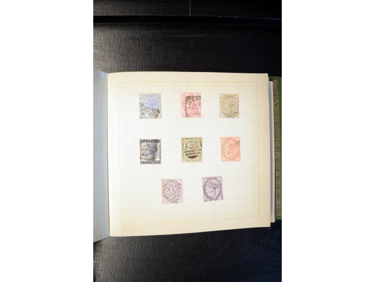 1840/1905 (ca.), sehr schöen und hochwertige fast ausnahmslos gestempelte Sammlung, dabei Belgien Mi.-Nr. 1-2, Frankreich Mi.