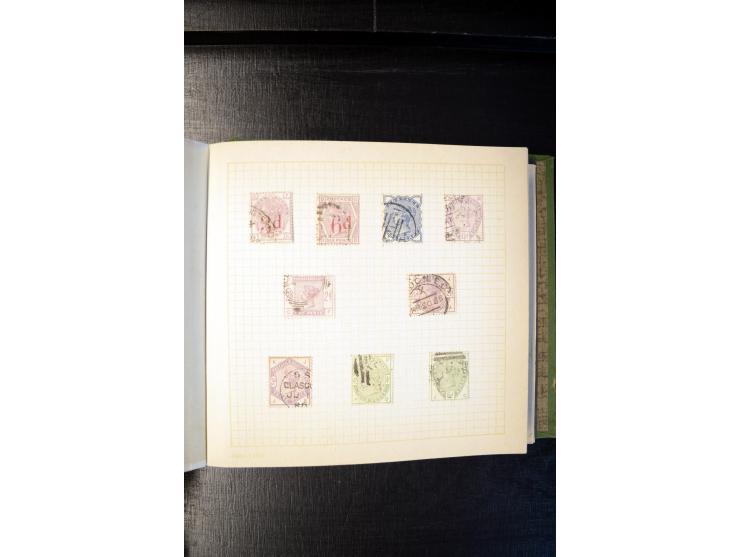 1840/1905 (ca.), sehr schöen und hochwertige fast ausnahmslos gestempelte Sammlung, dabei Belgien Mi.-Nr. 1-2, Frankreich Mi.