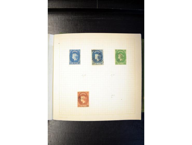 1840/1905 (ca.), sehr schöen und hochwertige fast ausnahmslos gestempelte Sammlung, dabei Belgien Mi.-Nr. 1-2, Frankreich Mi.