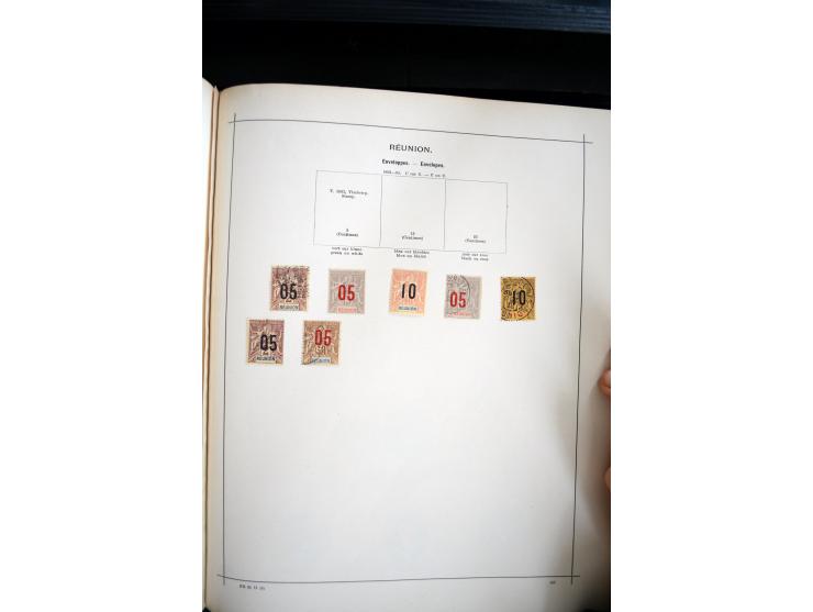 1840/1900, sehr schöne ungebrauchte und gestempelte Sammlung in zwei alten "Senf-Alben", dabei viele bessere Werte, u.a. Groß