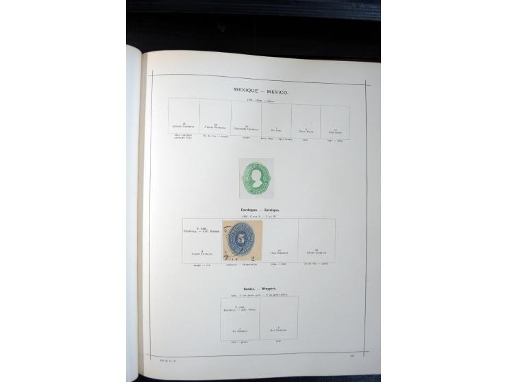 1840/1900, sehr schöne ungebrauchte und gestempelte Sammlung in zwei alten "Senf-Alben", dabei viele bessere Werte, u.a. Groß