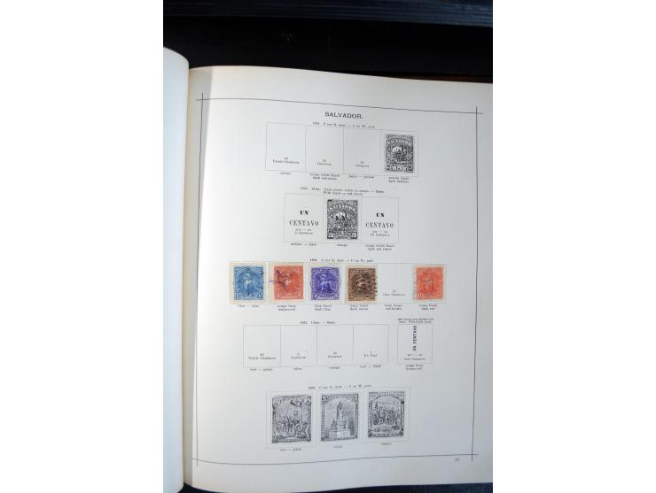 1840/1900, sehr schöne ungebrauchte und gestempelte Sammlung in zwei alten "Senf-Alben", dabei viele bessere Werte, u.a. Groß