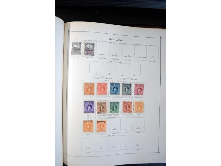 1840/1900, sehr schöne ungebrauchte und gestempelte Sammlung in zwei alten "Senf-Alben", dabei viele bessere Werte, u.a. Groß
