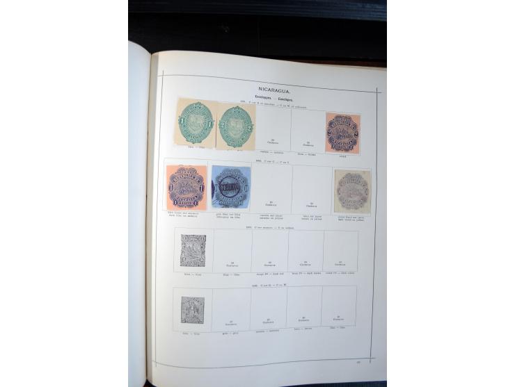 1840/1900, sehr schöne ungebrauchte und gestempelte Sammlung in zwei alten "Senf-Alben", dabei viele bessere Werte, u.a. Groß