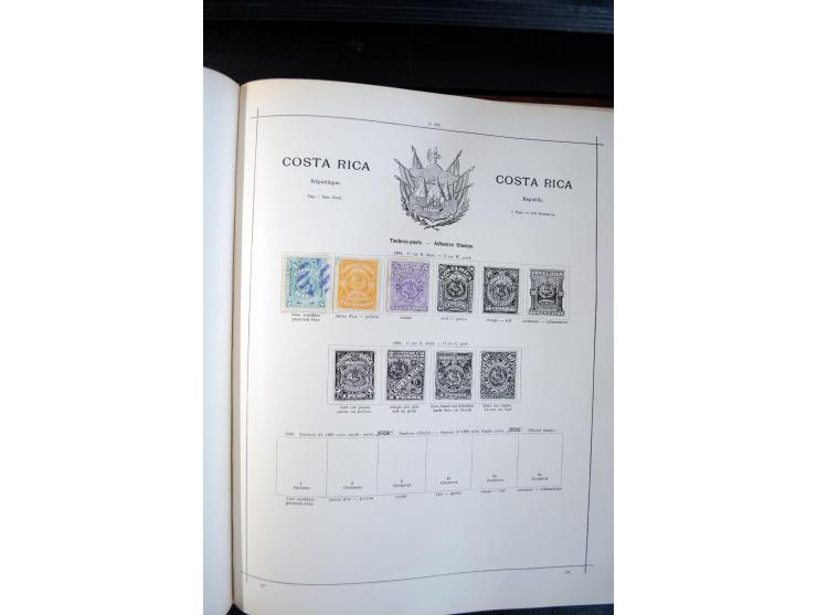 1840/1900, sehr schöne ungebrauchte und gestempelte Sammlung in zwei alten "Senf-Alben", dabei viele bessere Werte, u.a. Groß
