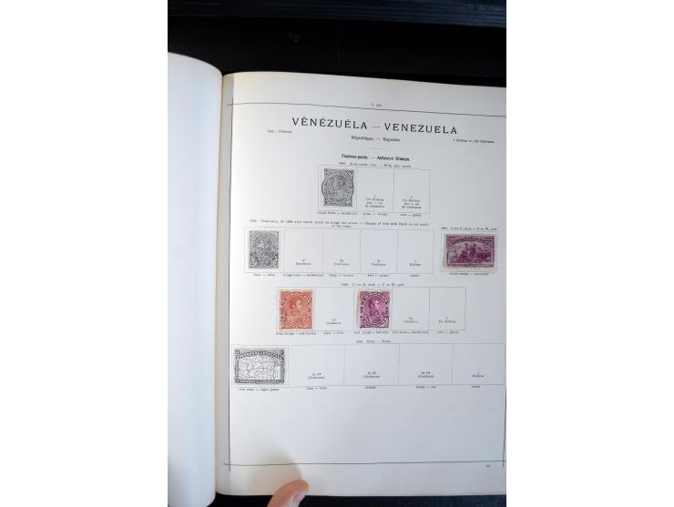 1840/1900, sehr schöne ungebrauchte und gestempelte Sammlung in zwei alten "Senf-Alben", dabei viele bessere Werte, u.a. Groß