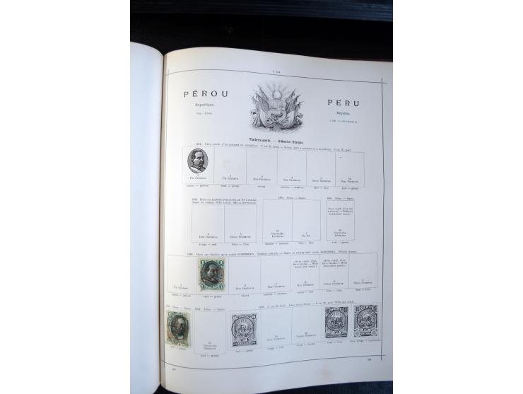 1840/1900, sehr schöne ungebrauchte und gestempelte Sammlung in zwei alten "Senf-Alben", dabei viele bessere Werte, u.a. Groß