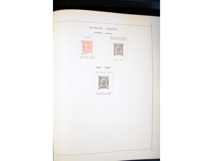 1840/1900, sehr schöne ungebrauchte und gestempelte Sammlung in zwei alten "Senf-Alben", dabei viele bessere Werte, u.a. Groß