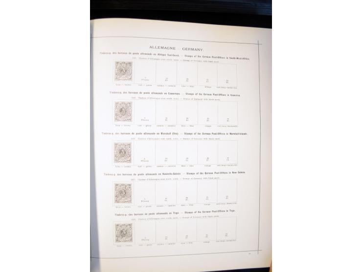 1840/1900, sehr schöne ungebrauchte und gestempelte Sammlung in zwei alten "Senf-Alben", dabei viele bessere Werte, u.a. Groß