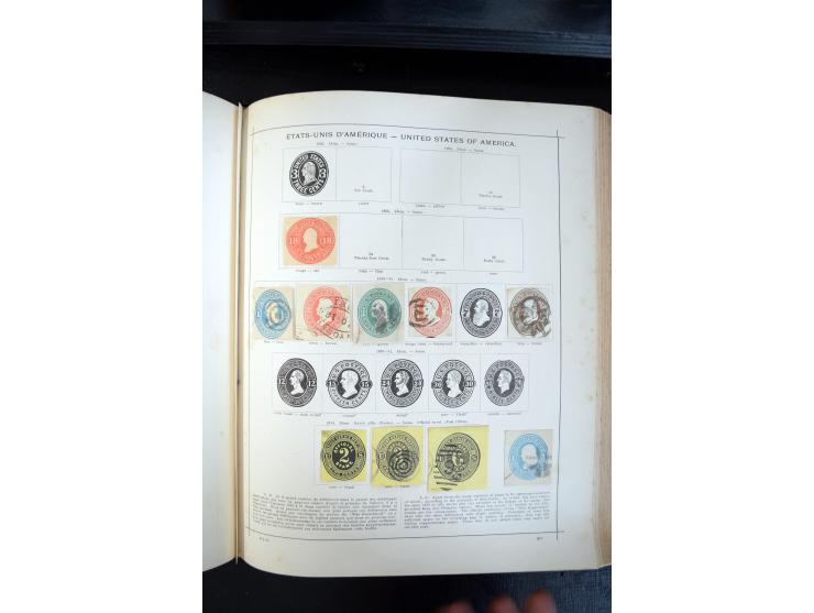 1840/1900, sehr schöne ungebrauchte und gestempelte Sammlung in zwei alten "Senf-Alben", dabei viele bessere Werte, u.a. Groß