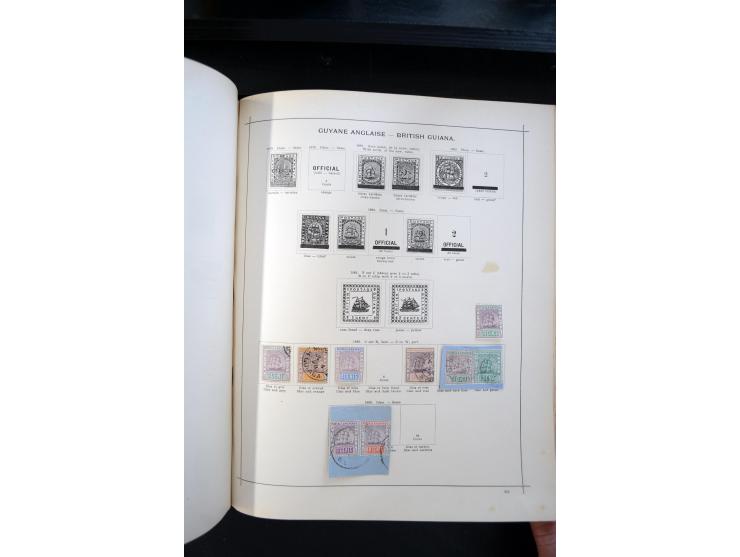 1840/1900, sehr schöne ungebrauchte und gestempelte Sammlung in zwei alten "Senf-Alben", dabei viele bessere Werte, u.a. Groß