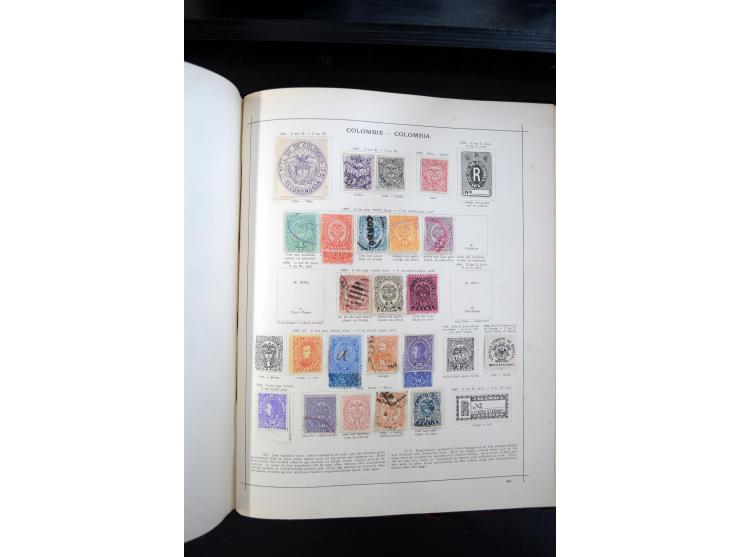 1840/1900, sehr schöne ungebrauchte und gestempelte Sammlung in zwei alten "Senf-Alben", dabei viele bessere Werte, u.a. Groß