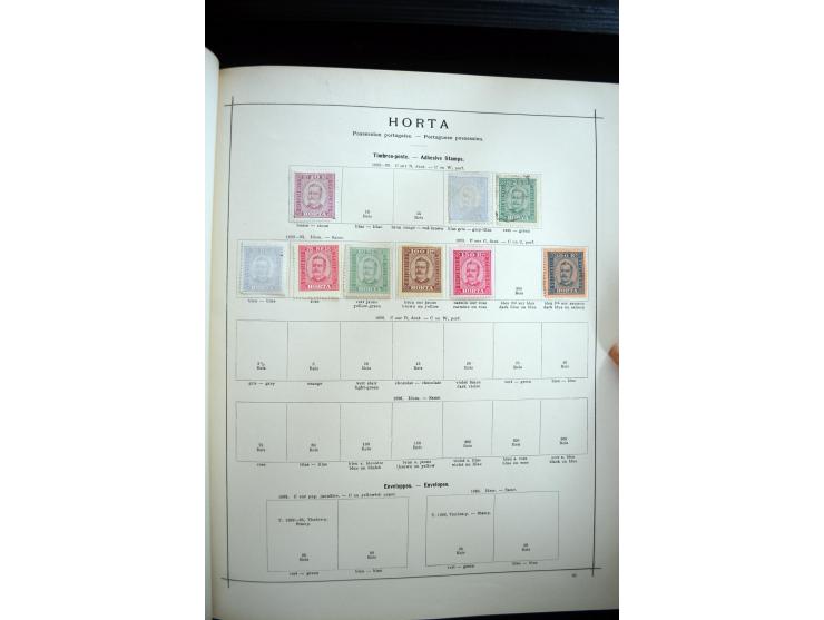 1840/1900, sehr schöne ungebrauchte und gestempelte Sammlung in zwei alten "Senf-Alben", dabei viele bessere Werte, u.a. Groß