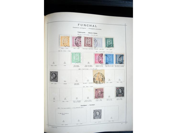 1840/1900, sehr schöne ungebrauchte und gestempelte Sammlung in zwei alten "Senf-Alben", dabei viele bessere Werte, u.a. Groß
