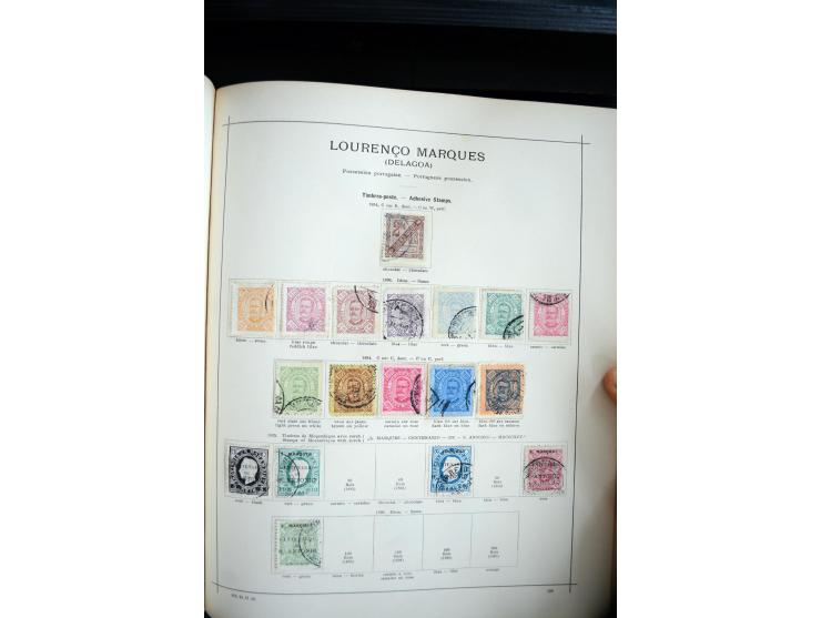 1840/1900, sehr schöne ungebrauchte und gestempelte Sammlung in zwei alten "Senf-Alben", dabei viele bessere Werte, u.a. Groß