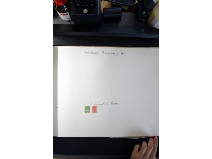1840/1945, ungebrauchte und gestempelte Sammlung in sechs Alben, dabei Altdeutsche Staaten mit größerem Teil Bayern beginnend
