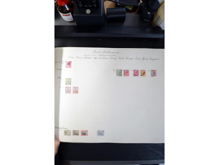 1840/1945, ungebrauchte und gestempelte Sammlung in sechs Alben, dabei Altdeutsche Staaten mit größerem Teil Bayern beginnend