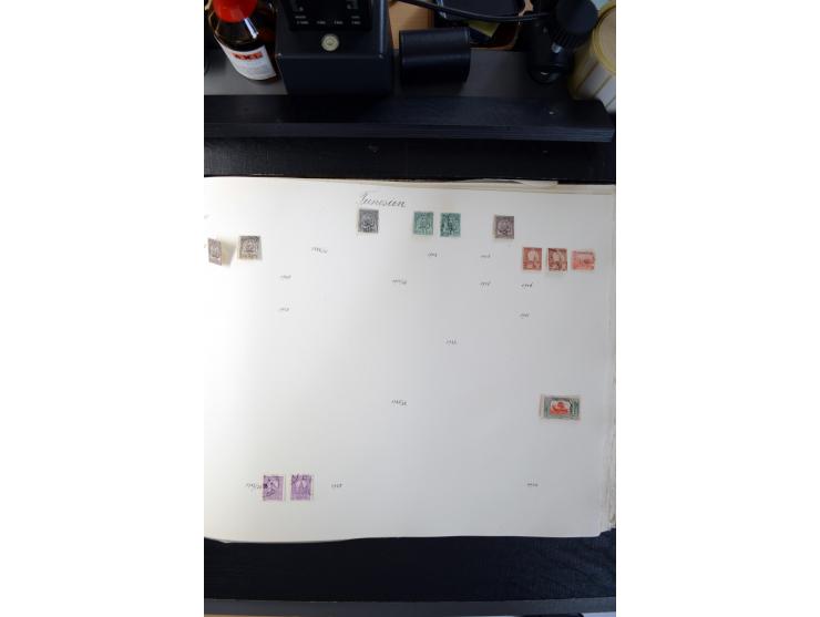 1840/1945, ungebrauchte und gestempelte Sammlung in sechs Alben, dabei Altdeutsche Staaten mit größerem Teil Bayern beginnend