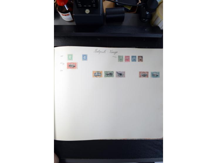 1840/1945, ungebrauchte und gestempelte Sammlung in sechs Alben, dabei Altdeutsche Staaten mit größerem Teil Bayern beginnend