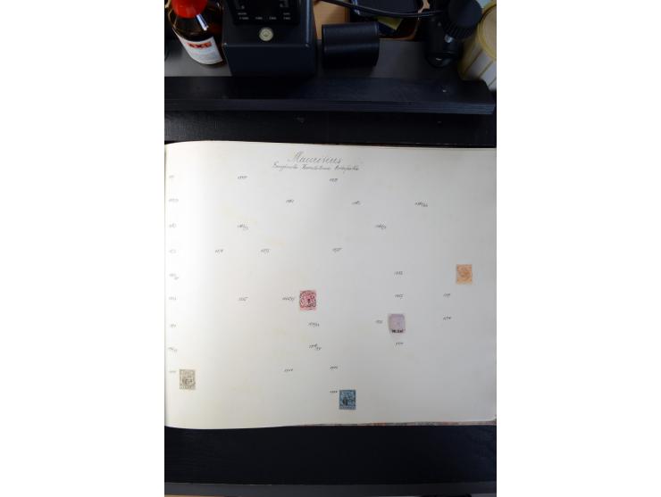 1840/1945, ungebrauchte und gestempelte Sammlung in sechs Alben, dabei Altdeutsche Staaten mit größerem Teil Bayern beginnend