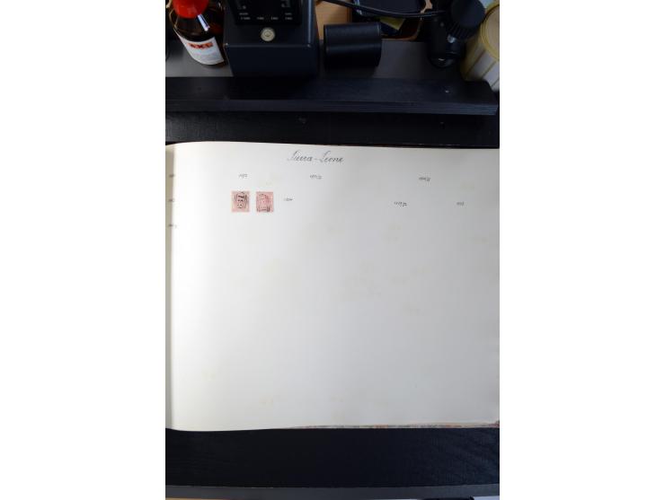 1840/1945, ungebrauchte und gestempelte Sammlung in sechs Alben, dabei Altdeutsche Staaten mit größerem Teil Bayern beginnend