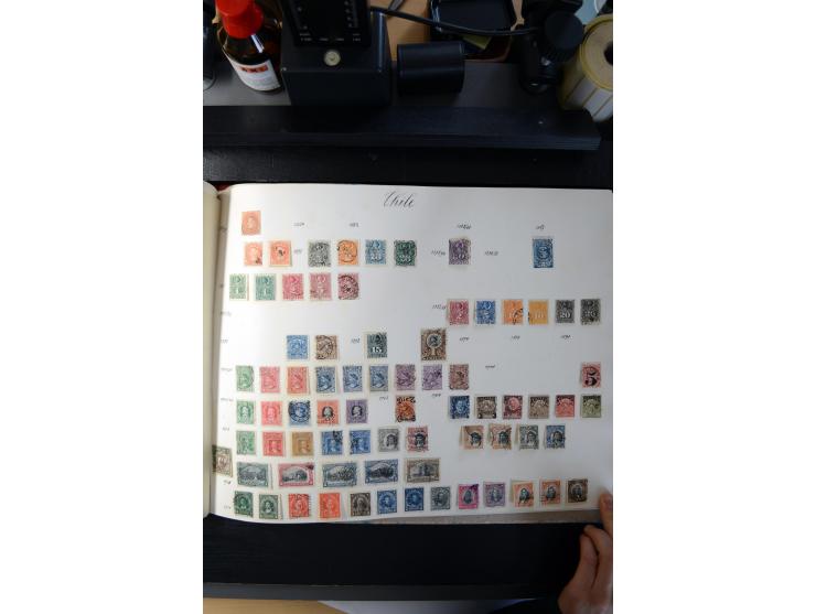 1840/1945, ungebrauchte und gestempelte Sammlung in sechs Alben, dabei Altdeutsche Staaten mit größerem Teil Bayern beginnend