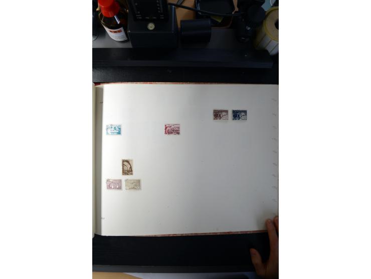 1840/1945, ungebrauchte und gestempelte Sammlung in sechs Alben, dabei Altdeutsche Staaten mit größerem Teil Bayern beginnend