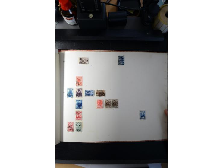 1840/1945, ungebrauchte und gestempelte Sammlung in sechs Alben, dabei Altdeutsche Staaten mit größerem Teil Bayern beginnend