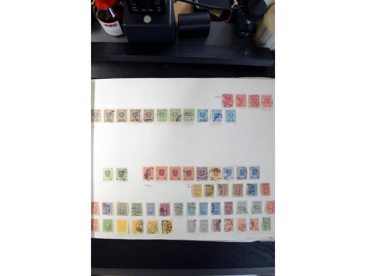 1840/1945, ungebrauchte und gestempelte Sammlung in sechs Alben, dabei Altdeutsche Staaten mit größerem Teil Bayern beginnend
