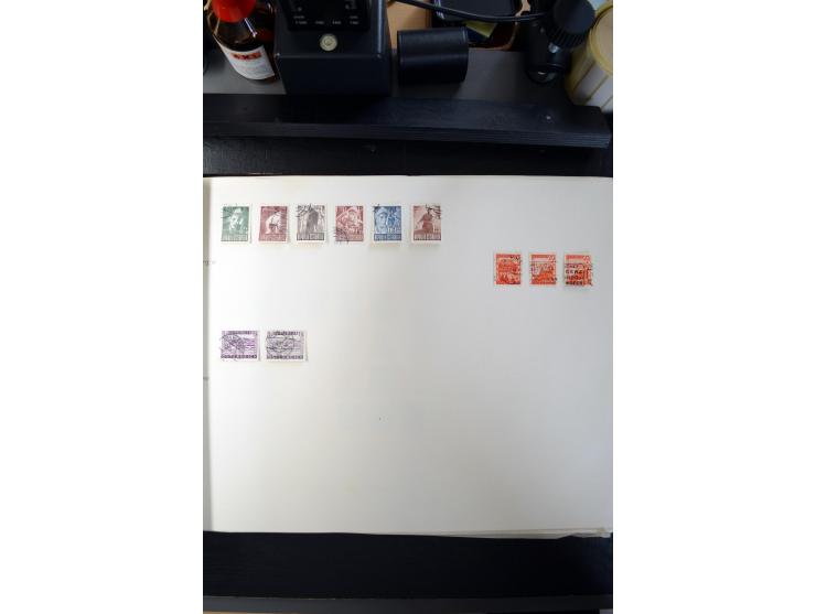 1840/1945, ungebrauchte und gestempelte Sammlung in sechs Alben, dabei Altdeutsche Staaten mit größerem Teil Bayern beginnend