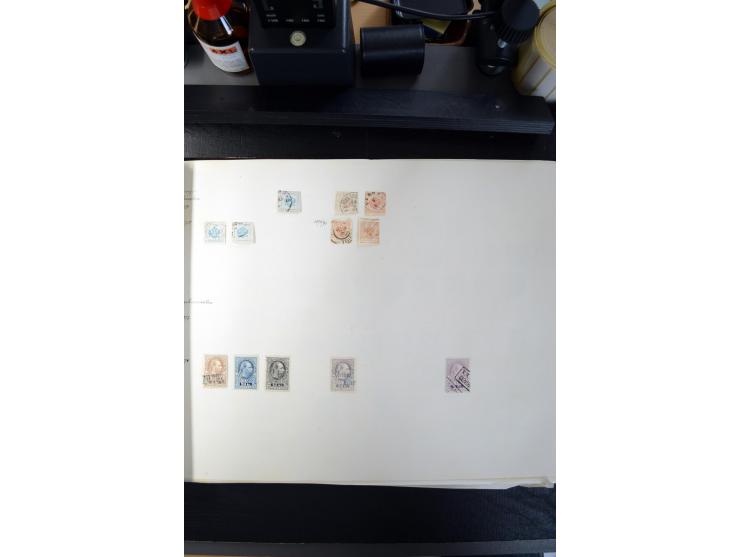 1840/1945, ungebrauchte und gestempelte Sammlung in sechs Alben, dabei Altdeutsche Staaten mit größerem Teil Bayern beginnend