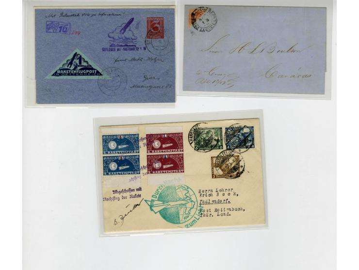1856/1944, kleine Partie Marken und Briefe, dabei Britische Kolonien und Südamerika, teils mit Befund/Attest