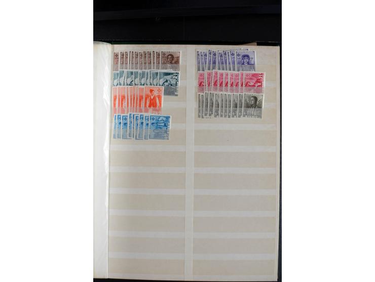 1889/1950, ungebrauchte/postfrische und gestempelte Partie, dabei eine Sammlung Frankreich mit besseren, u.a. Mi.-Nr. 321 auf