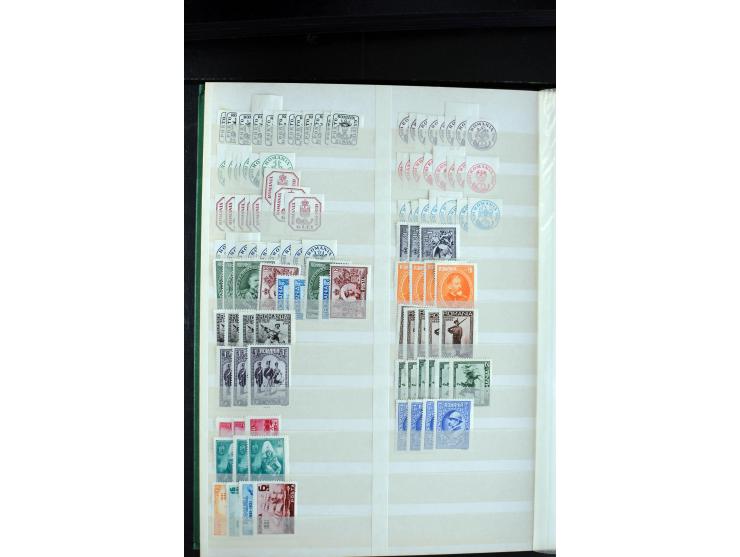 1889/1950, ungebrauchte/postfrische und gestempelte Partie, dabei eine Sammlung Frankreich mit besseren, u.a. Mi.-Nr. 321 auf