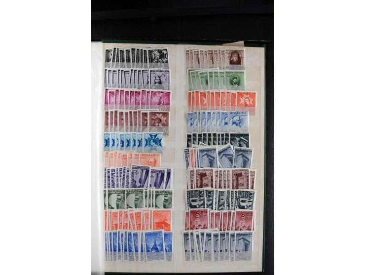 1889/1950, ungebrauchte/postfrische und gestempelte Partie, dabei eine Sammlung Frankreich mit besseren, u.a. Mi.-Nr. 321 auf