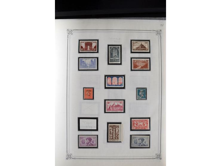 1889/1950, ungebrauchte/postfrische und gestempelte Partie, dabei eine Sammlung Frankreich mit besseren, u.a. Mi.-Nr. 321 auf