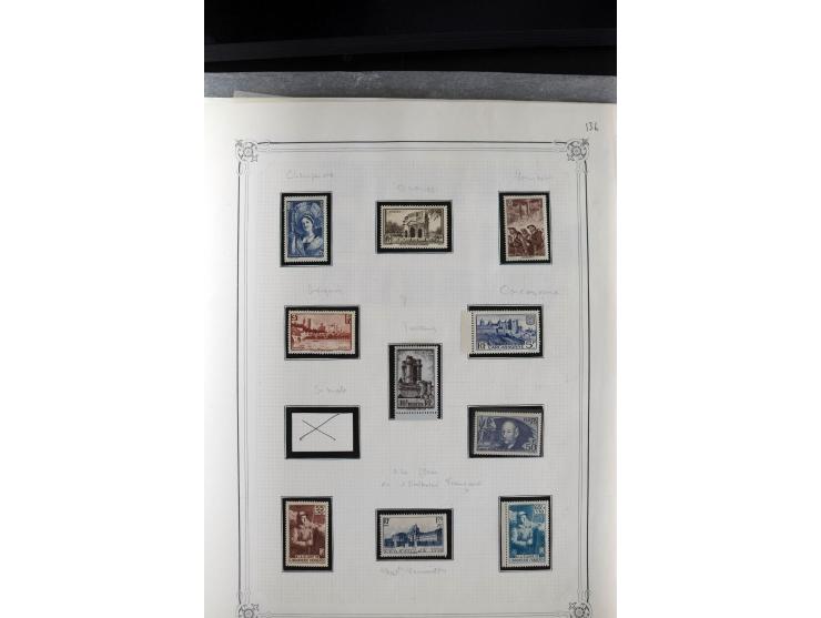 1889/1950, ungebrauchte/postfrische und gestempelte Partie, dabei eine Sammlung Frankreich mit besseren, u.a. Mi.-Nr. 321 auf