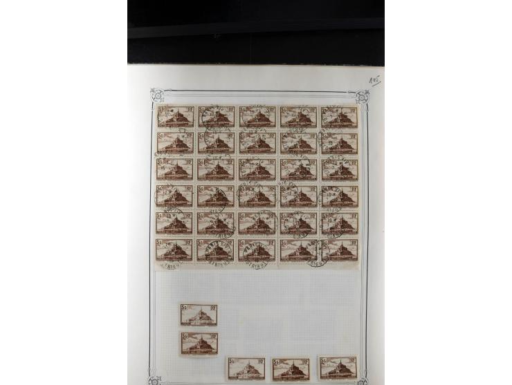 1889/1950, ungebrauchte/postfrische und gestempelte Partie, dabei eine Sammlung Frankreich mit besseren, u.a. Mi.-Nr. 321 auf