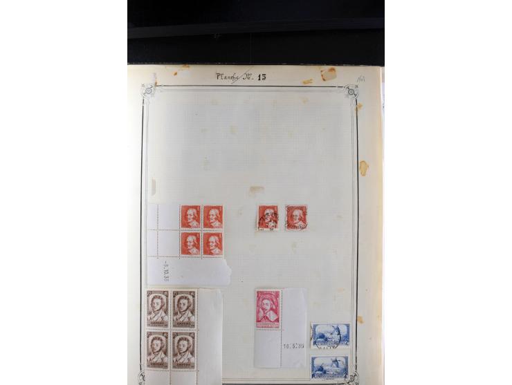 1889/1950, ungebrauchte/postfrische und gestempelte Partie, dabei eine Sammlung Frankreich mit besseren, u.a. Mi.-Nr. 321 auf