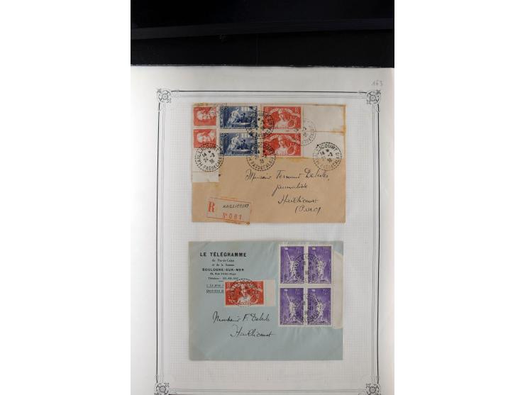 1889/1950, ungebrauchte/postfrische und gestempelte Partie, dabei eine Sammlung Frankreich mit besseren, u.a. Mi.-Nr. 321 auf