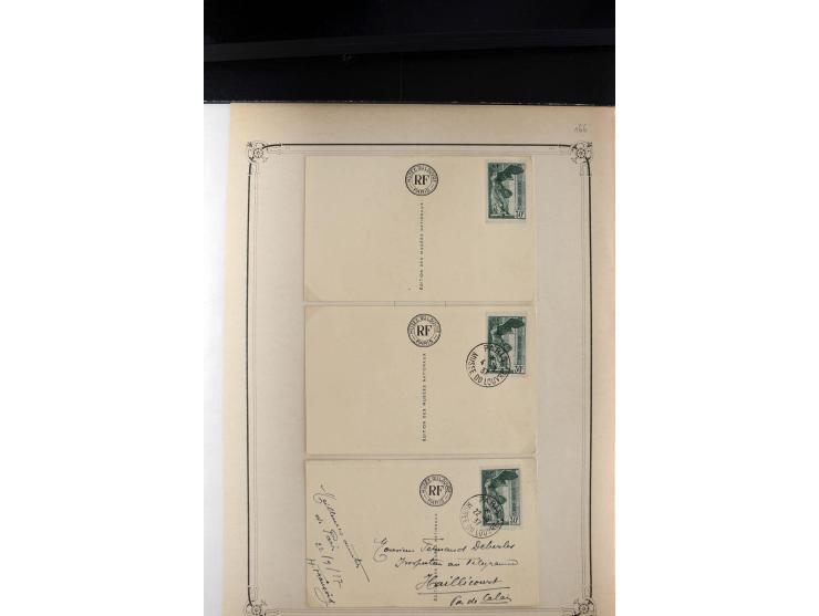 1889/1950, ungebrauchte/postfrische und gestempelte Partie, dabei eine Sammlung Frankreich mit besseren, u.a. Mi.-Nr. 321 auf