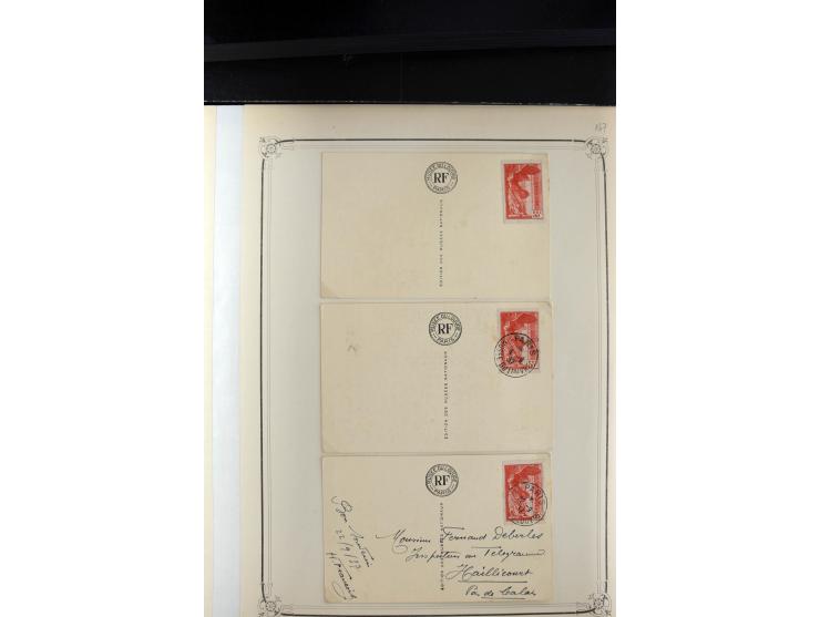 1889/1950, ungebrauchte/postfrische und gestempelte Partie, dabei eine Sammlung Frankreich mit besseren, u.a. Mi.-Nr. 321 auf